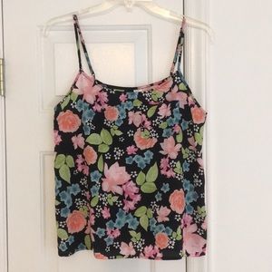 Floral tank top